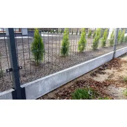 Podmurówka łącznik metalowy obustronnie gładka
